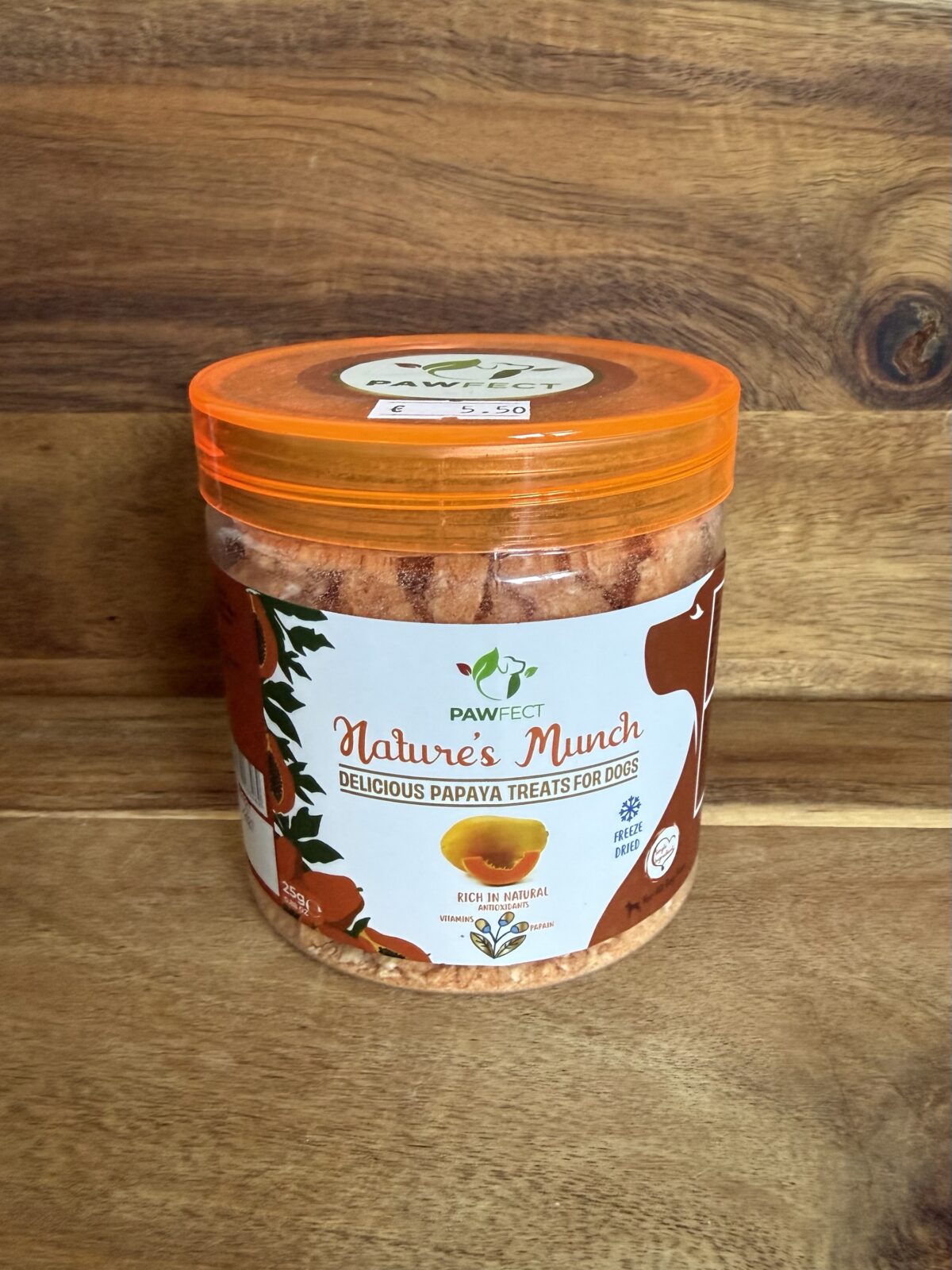 Pawfect Freeze Dried Papaja – 25 gr.
