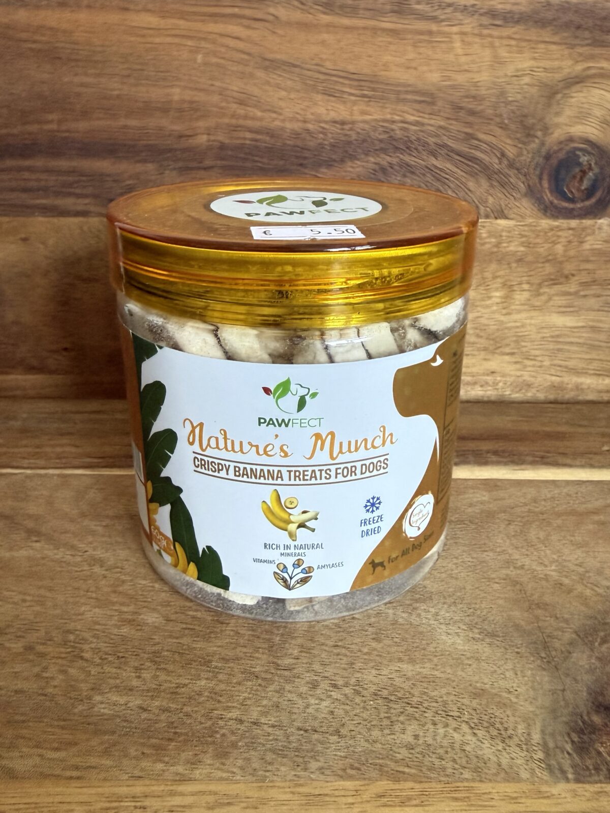 Pawfect Freeze Dried Banaan – 25 gr.